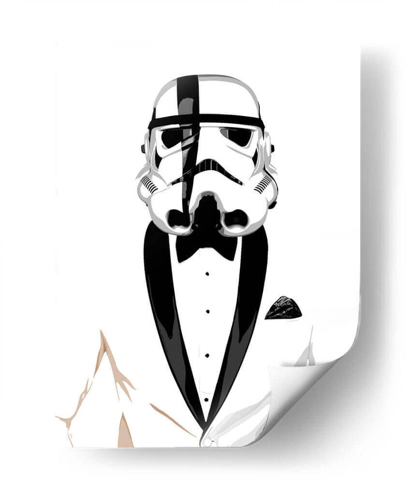 Stormtrooper Tuxedo - David Aste | Cuadro decorativo de Canvas Lab