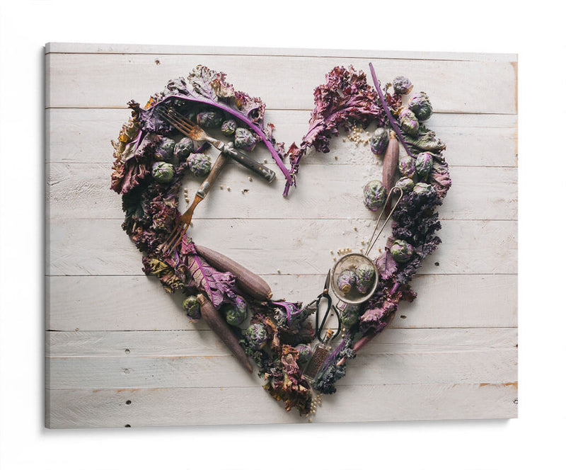 Corazón de la tierra | Cuadro decorativo de Canvas Lab