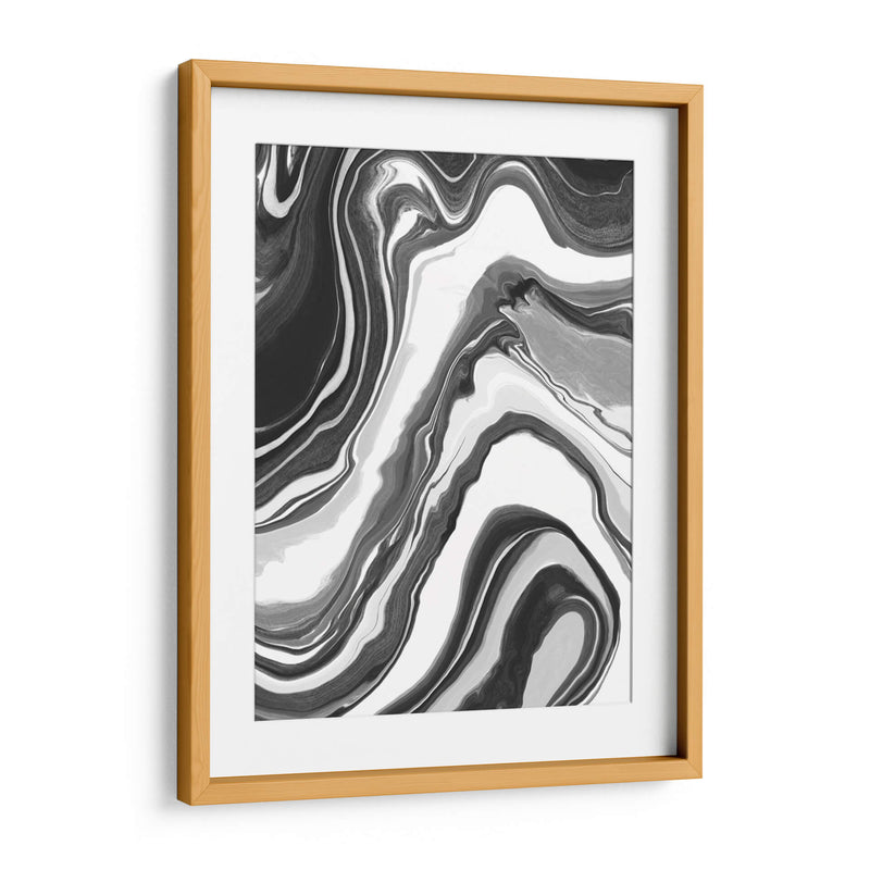 Negro Fluido 02 - Marmolista | Cuadro decorativo de Canvas Lab