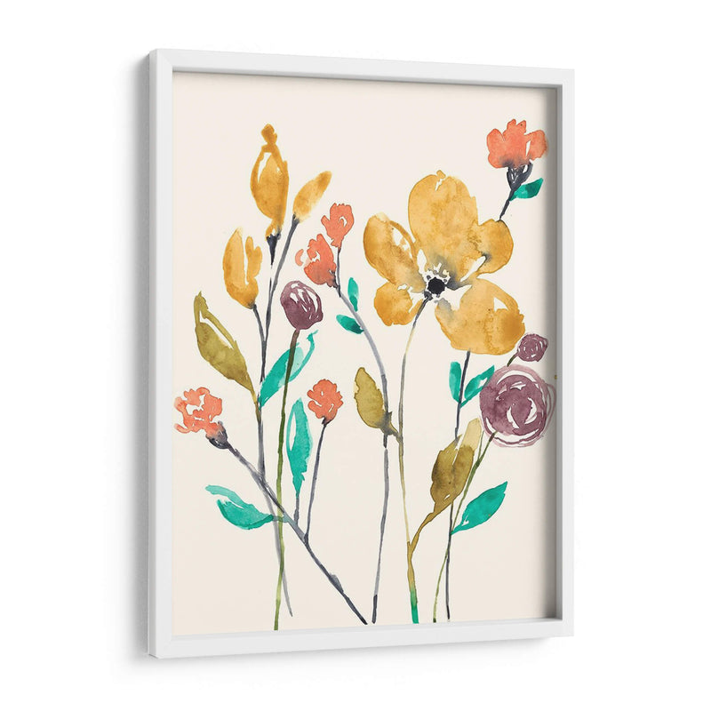 Flores De Flores Ii - Jennifer Goldberger | Cuadro decorativo de Canvas Lab