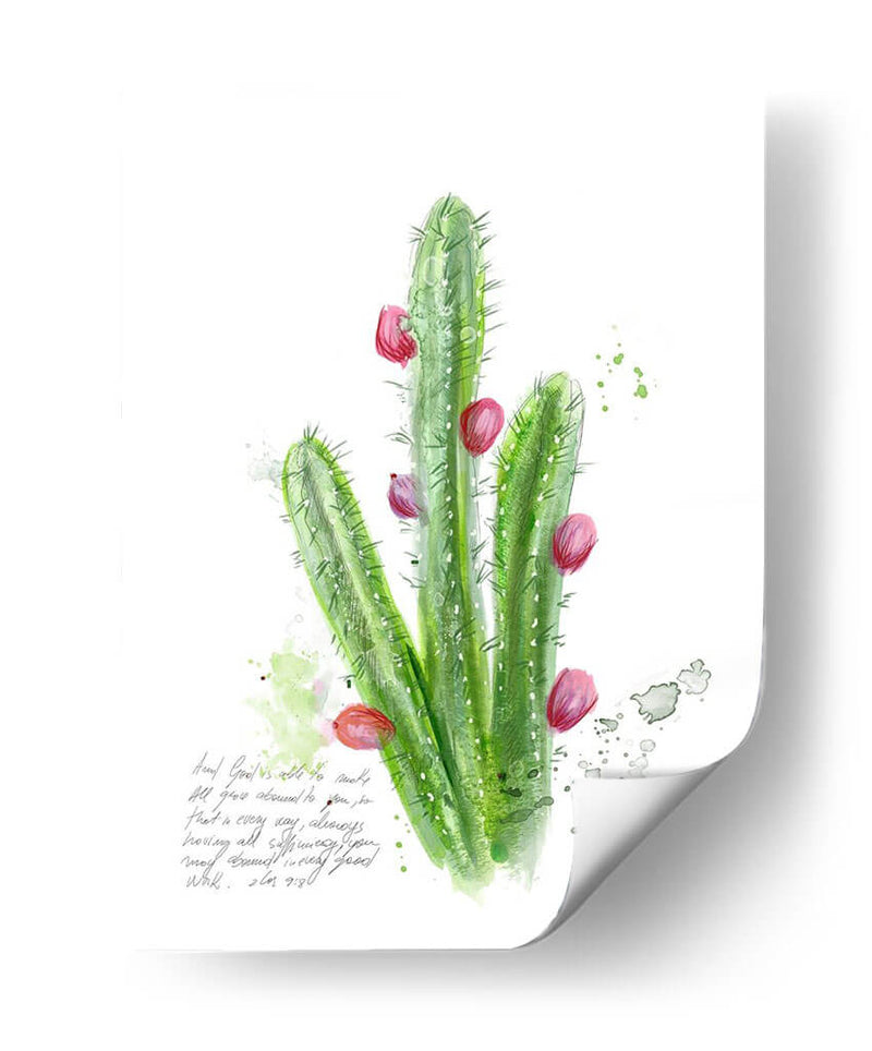 Cactus Verso Ii - Ingrid Blixt | Cuadro decorativo de Canvas Lab