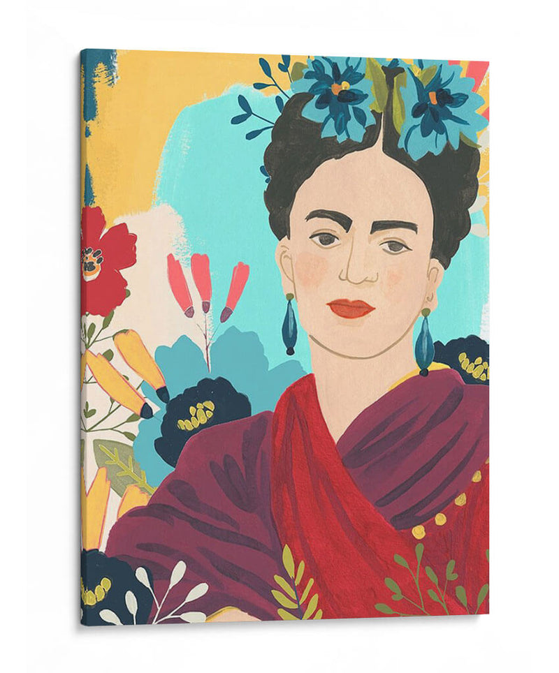 Fridas Garden Ii - June Erica Vess | Cuadro decorativo de Canvas Lab