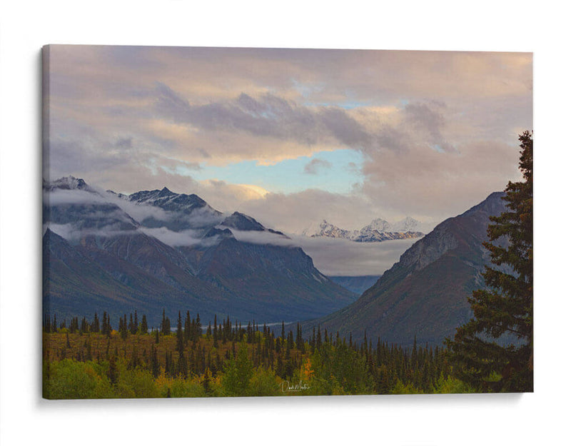 Atardecer Glaciar View - Omar Montero | Cuadro decorativo de Canvas Lab