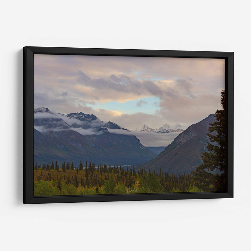Atardecer Glaciar View - Omar Montero | Cuadro decorativo de Canvas Lab