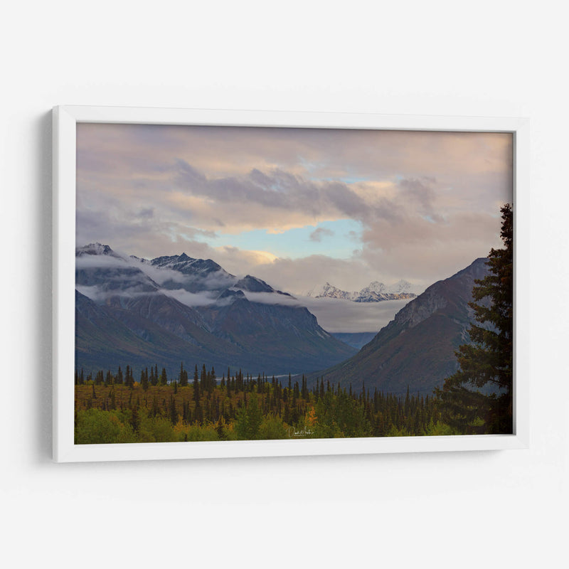 Atardecer Glaciar View - Omar Montero | Cuadro decorativo de Canvas Lab