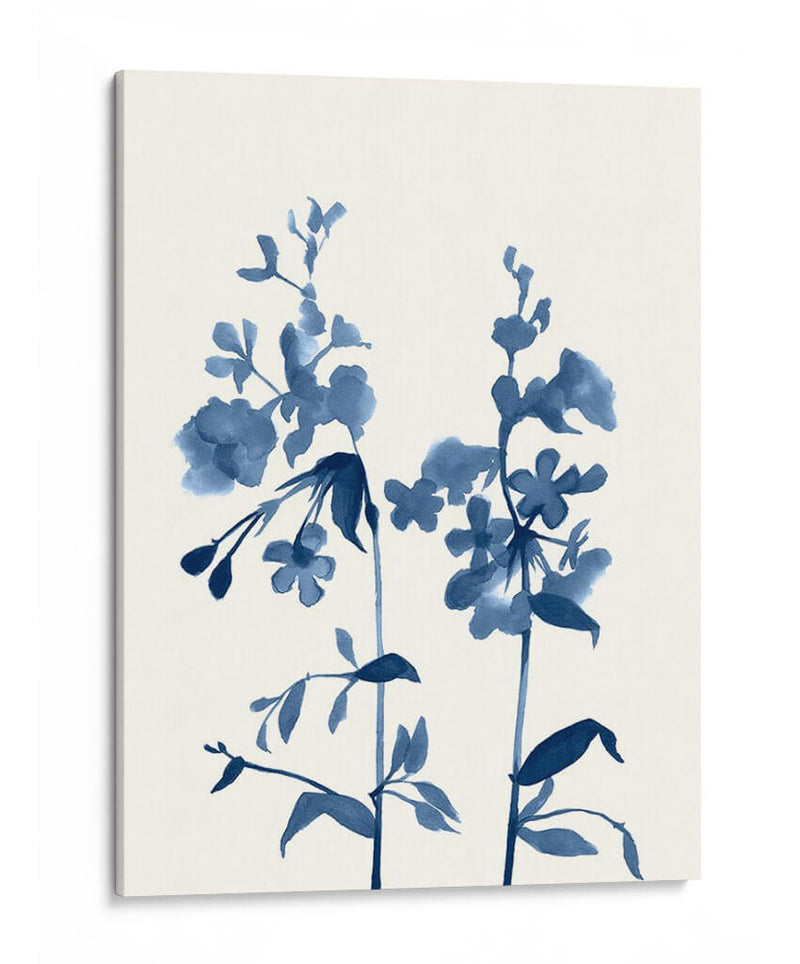 Indigo Wildflowers Iii - Jennifer Goldberger | Cuadro decorativo de Canvas Lab