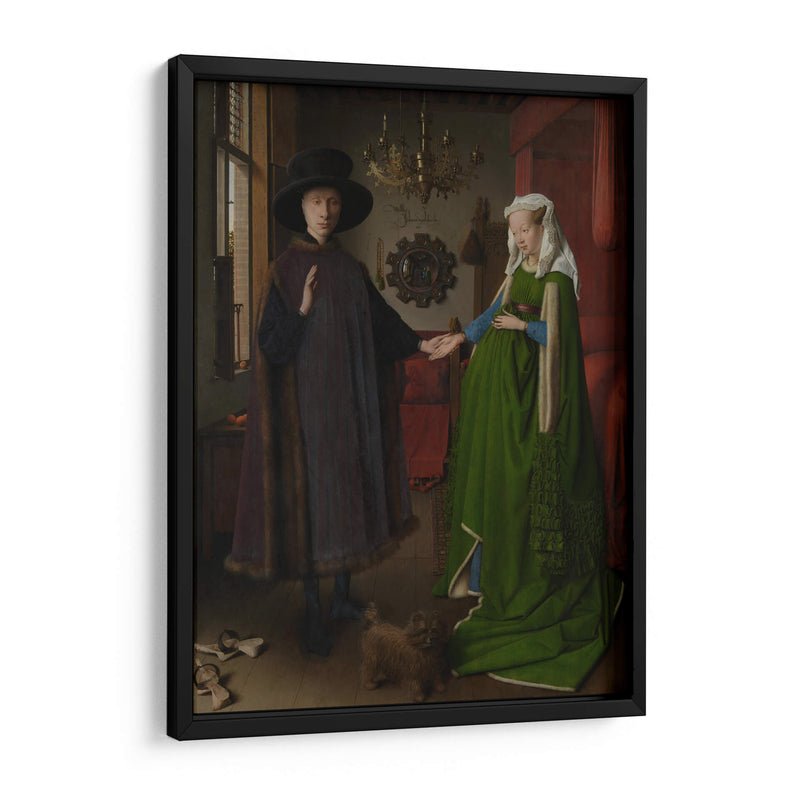 Retrato de Arnolfini - Jan van Eyck | Cuadro decorativo de Canvas Lab