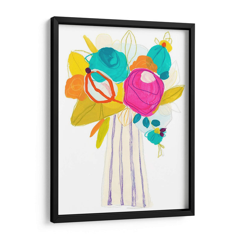 Fiesta Floral I - June Erica Vess | Cuadro decorativo de Canvas Lab
