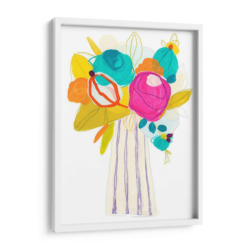 Fiesta Floral I - June Erica Vess | Cuadro decorativo de Canvas Lab