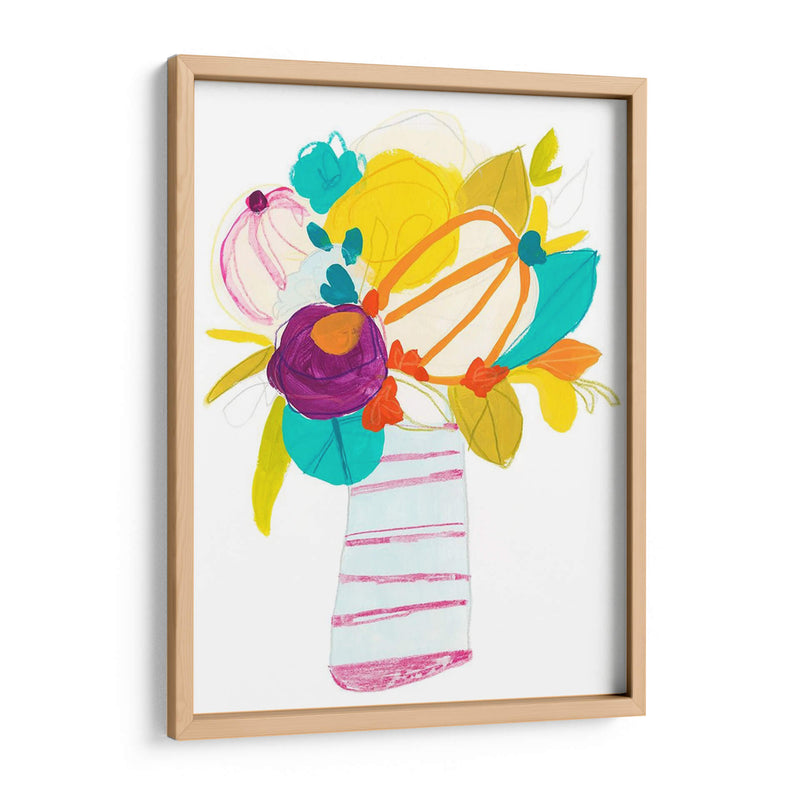 Fiesta Floral Ii - June Erica Vess | Cuadro decorativo de Canvas Lab