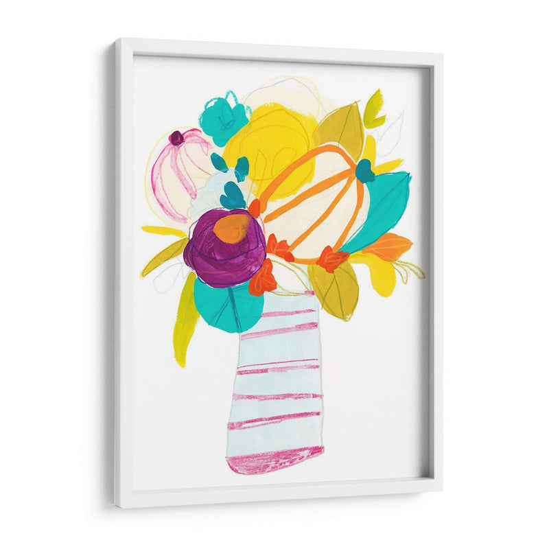 Fiesta Floral Ii - June Erica Vess | Cuadro decorativo de Canvas Lab