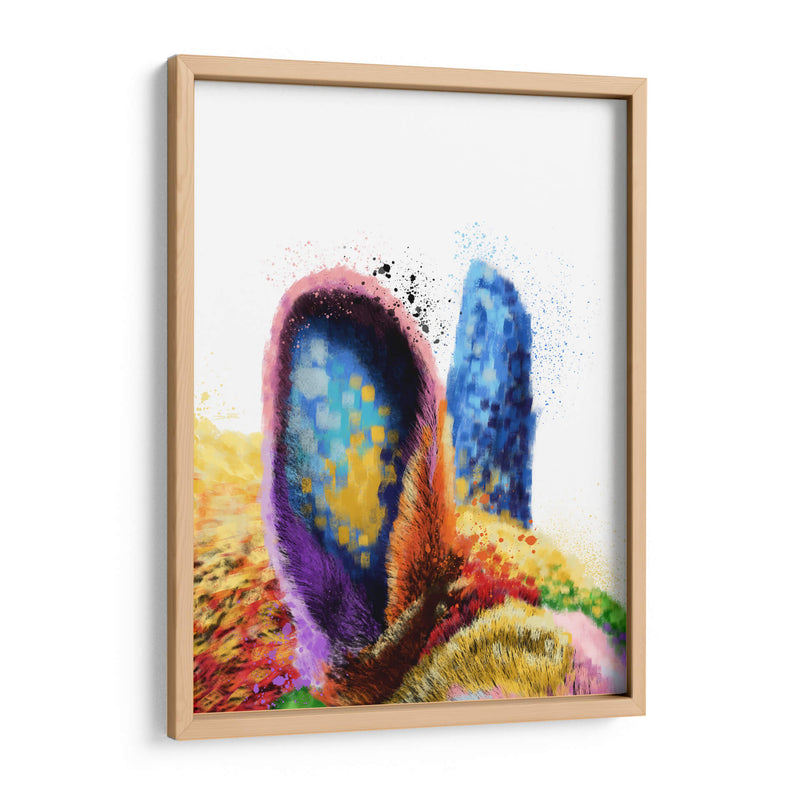 Orejas de Conejo Coloridas Zoom - Hue Art | Cuadro decorativo de Canvas Lab