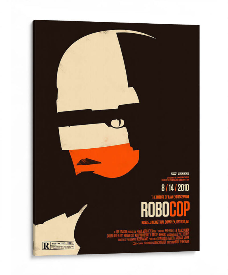 Robocop | Cuadro decorativo de Canvas Lab