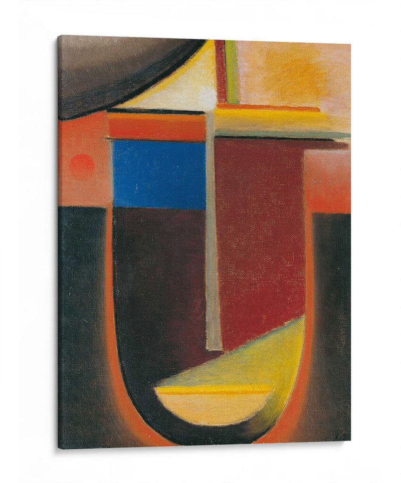 Cabeza abstracta: Luz final - Alexej von Jawlensky | Cuadro decorativo de Canvas Lab