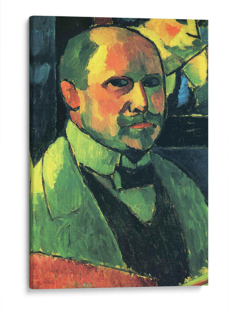 Autorretrato - Alexej von Jawlensky | Cuadro decorativo de Canvas Lab