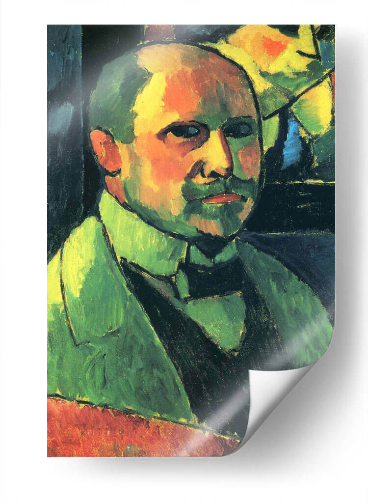 Autorretrato - Alexej von Jawlensky | Cuadro decorativo de Canvas Lab