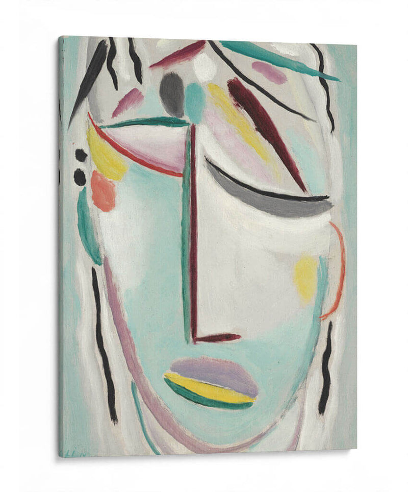 Rostro del Salvador: Mártir - Alexej von Jawlensky | Cuadro decorativo de Canvas Lab