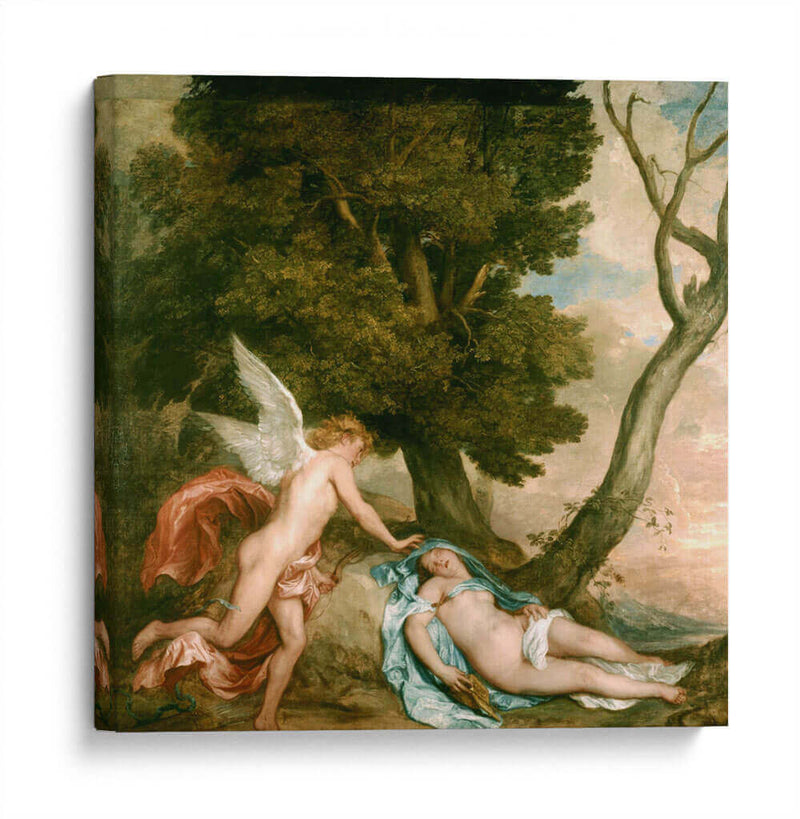 Cupido y Psique - Anton van Dyck | Cuadro decorativo de Canvas Lab