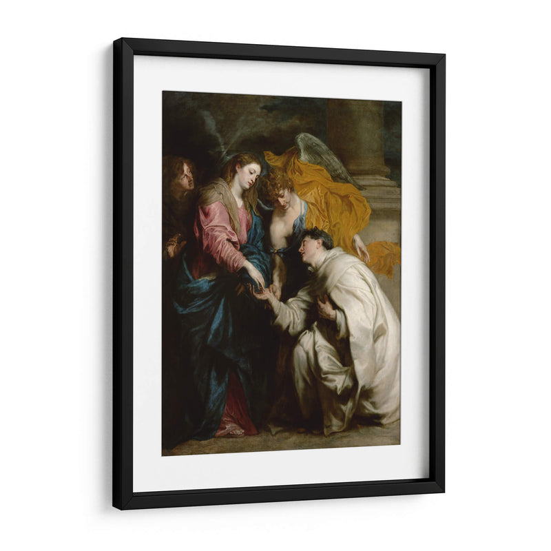 La visión del Beato Hermann Joseph - Anton van Dyck | Cuadro decorativo de Canvas Lab