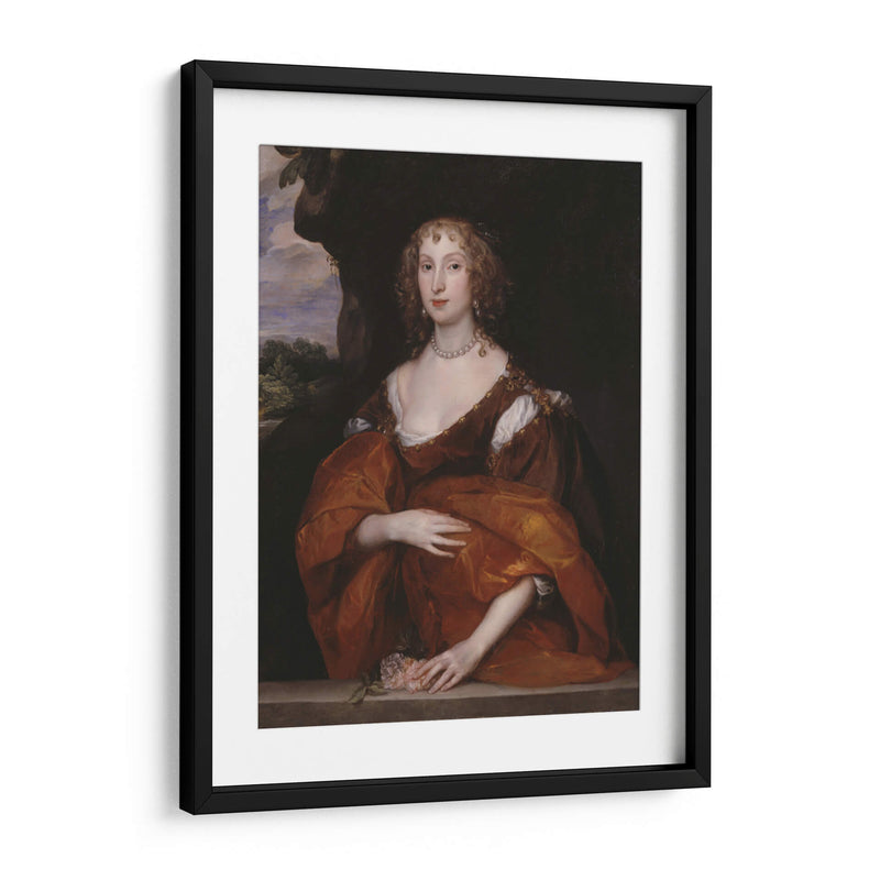 Retrato de Mary Hill, Lady Killigrew - Anton van Dyck | Cuadro decorativo de Canvas Lab