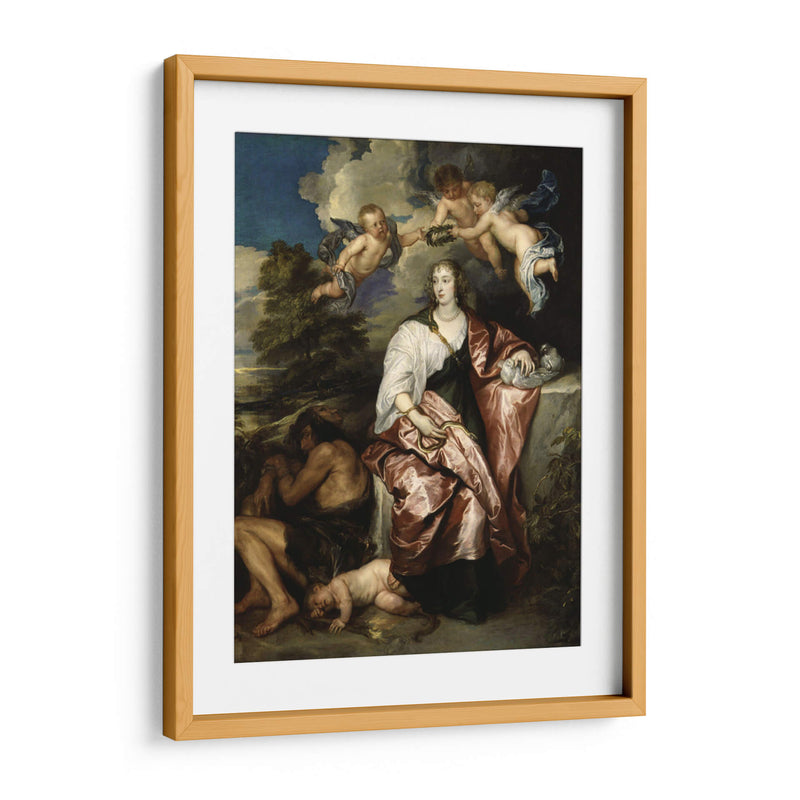 Retrato de Venecia, Lady Digby - Anton van Dyck | Cuadro decorativo de Canvas Lab
