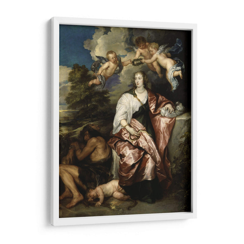 Retrato de Venecia, Lady Digby - Anton van Dyck | Cuadro decorativo de Canvas Lab