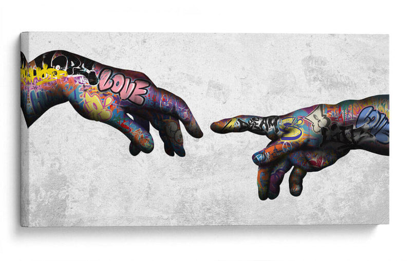 Graffiti Hand - David Aste | Cuadro decorativo de Canvas Lab