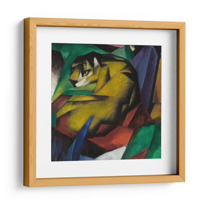 El tigre - Franz Marc | Cuadro decorativo de Canvas Lab