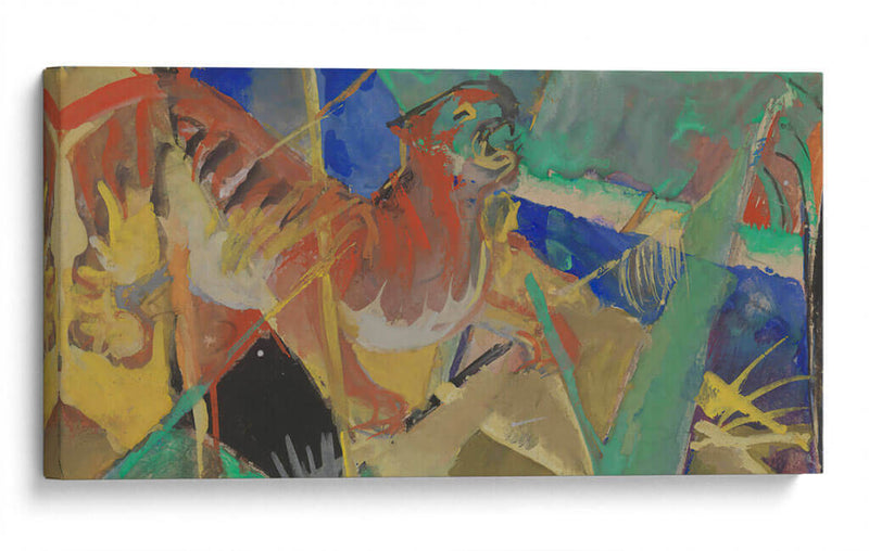 Tigre en la jungla - Franz Marc | Cuadro decorativo de Canvas Lab