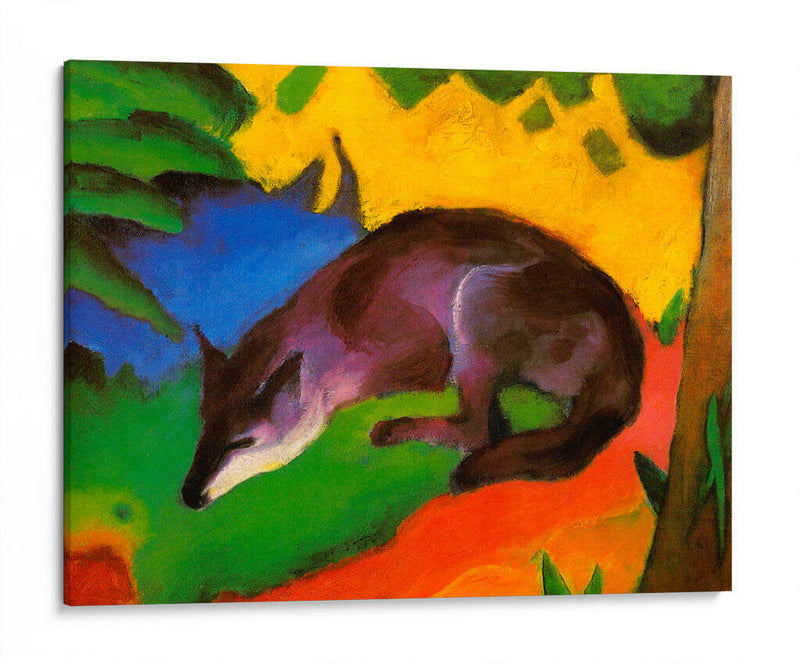 Zorro - Franz Marc | Cuadro decorativo de Canvas Lab