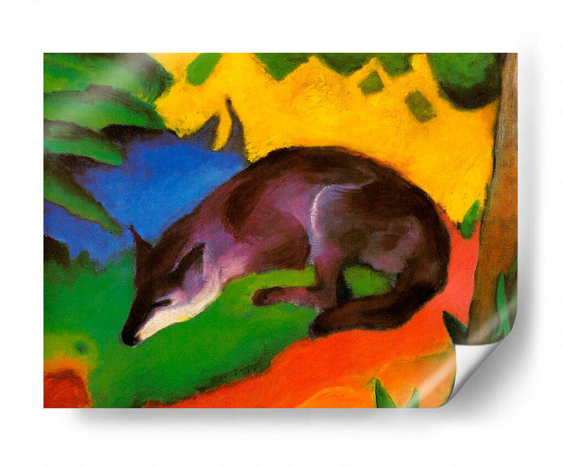 Zorro - Franz Marc | Cuadro decorativo de Canvas Lab