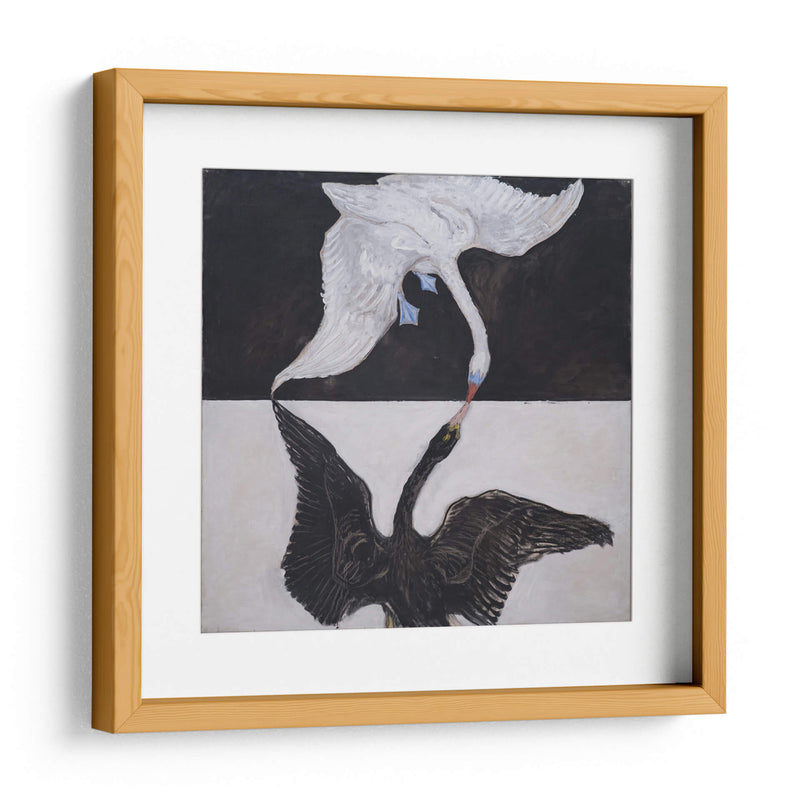 Grupo IX-SUW, El cisne, No. 1 - Hilma af Klint | Cuadro decorativo de Canvas Lab