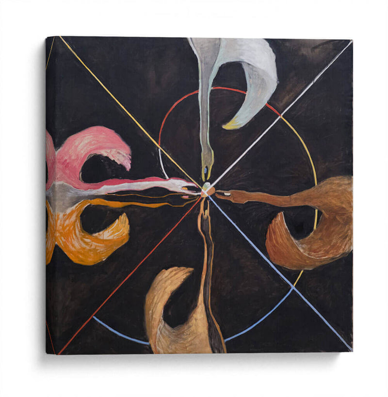 Grupo IX-SUW, El cisne, No. 7 - Hilma af Klint | Cuadro decorativo de Canvas Lab