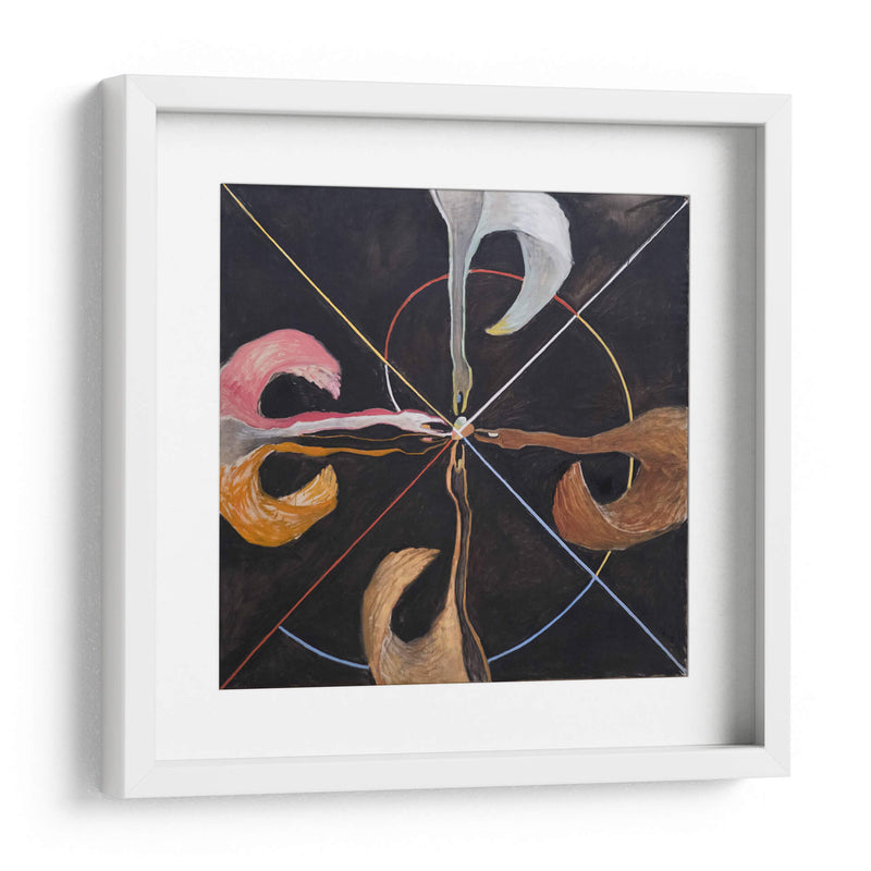 Grupo IX-SUW, El cisne, No. 7 - Hilma af Klint | Cuadro decorativo de Canvas Lab