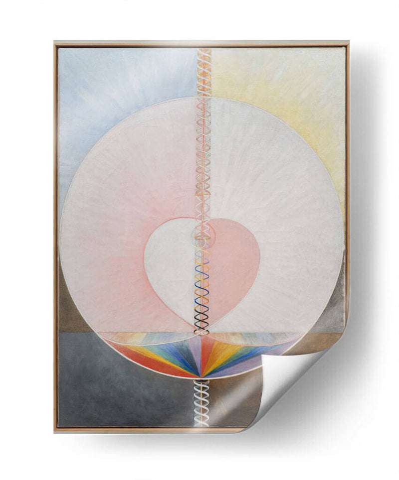 Grupo IX-UW, No. 25, La paloma, No. 1 - Hilma af Klint | Cuadro decorativo de Canvas Lab
