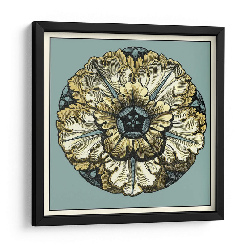 Medallón Floral V - Vision Studio | Cuadro decorativo de Canvas Lab