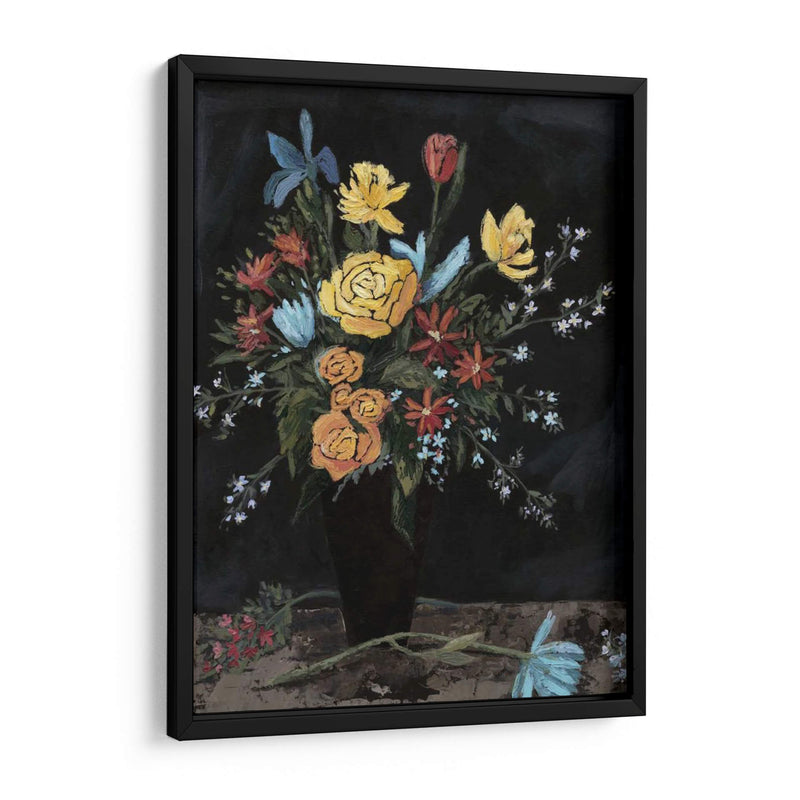 Noir Floral I - Megan Meagher | Cuadro decorativo de Canvas Lab