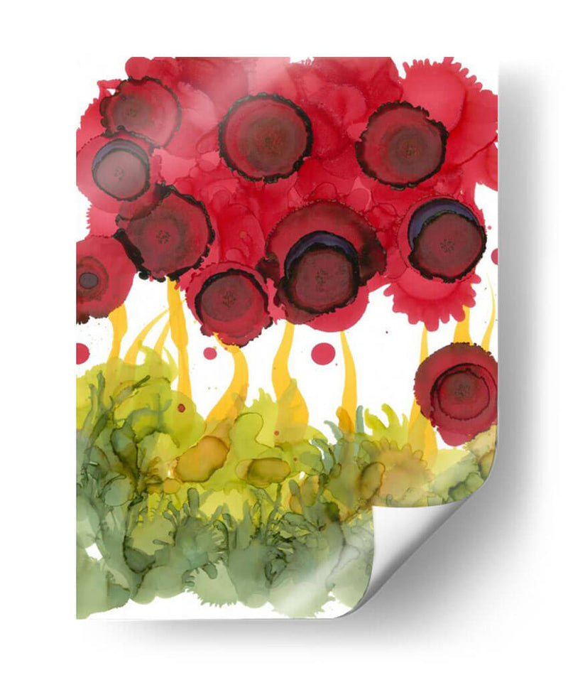 Poppy Whimsy Vi - Cheryl Baynes | Cuadro decorativo de Canvas Lab