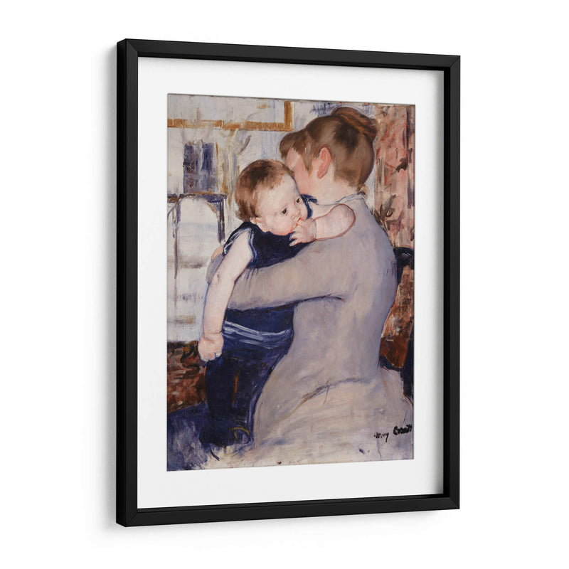 Madre e hijo I - Mary Cassatt | Cuadro decorativo de Canvas Lab