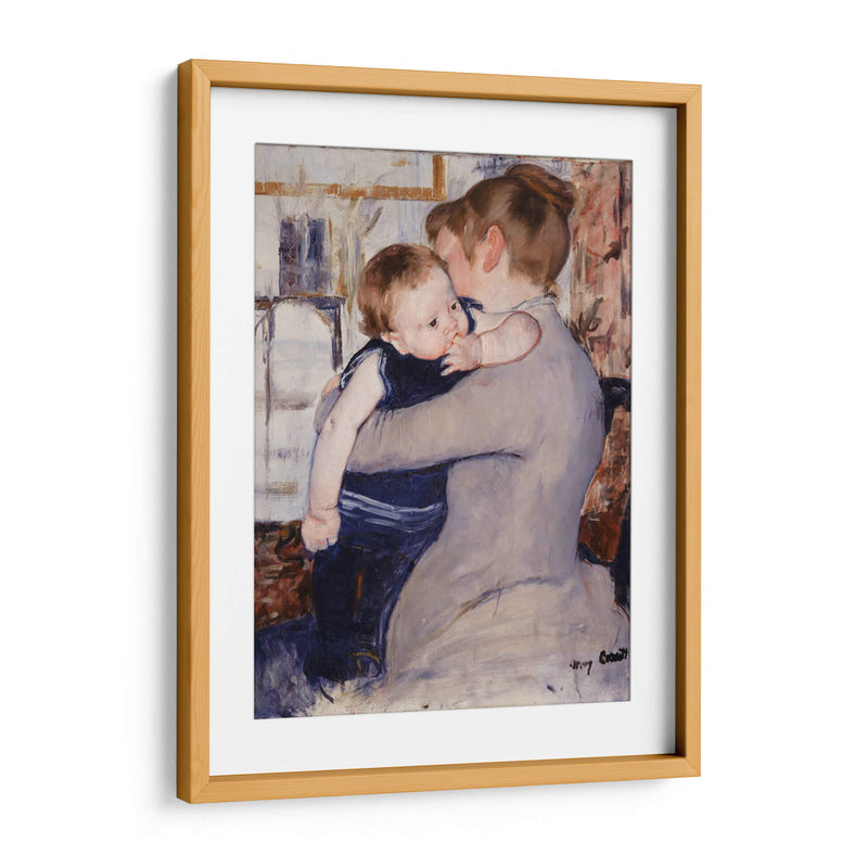 Madre e hijo I - Mary Cassatt | Cuadro decorativo de Canvas Lab