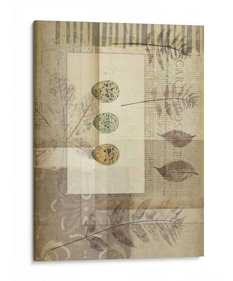 Pequeño Cuaderno Collage Iv - Jennifer Goldberger | Cuadro decorativo de Canvas Lab