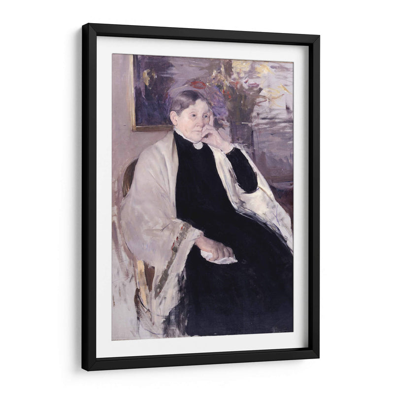 La sra. Robert S. Cassatt, madre de la artista - Mary Cassatt | Cuadro decorativo de Canvas Lab
