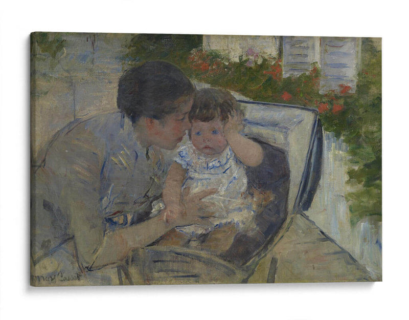 Susan consolando al bebé - Mary Cassatt | Cuadro decorativo de Canvas Lab