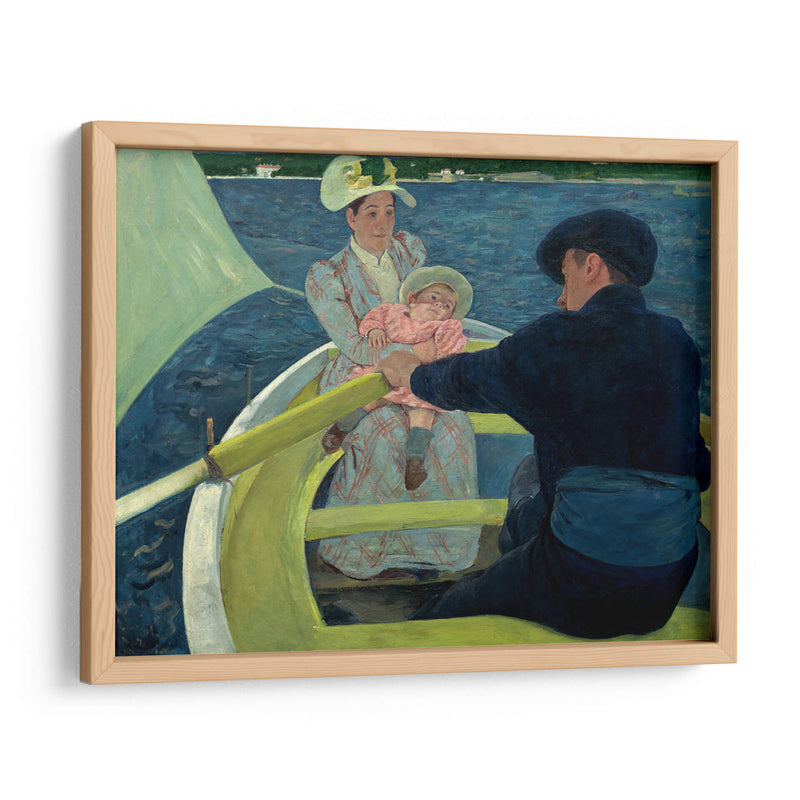 La Fiesta En El Bote - Mary Cassatt | Cuadro decorativo de Canvas Lab