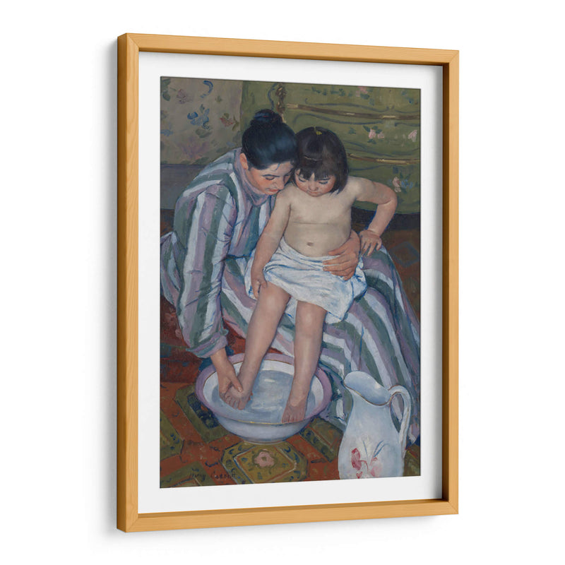 El baño del niño - Mary Cassatt | Cuadro decorativo de Canvas Lab
