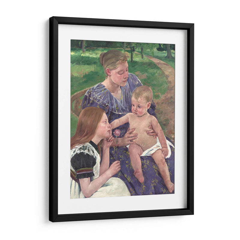 La familia - Mary Cassatt | Cuadro decorativo de Canvas Lab