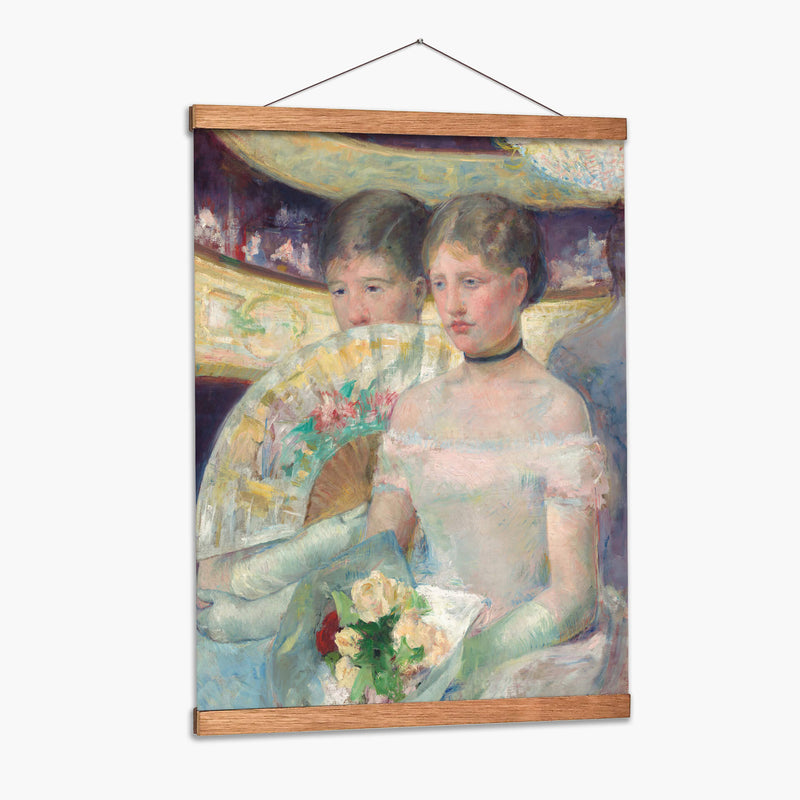 El loge - Mary Cassatt | Cuadro decorativo de Canvas Lab