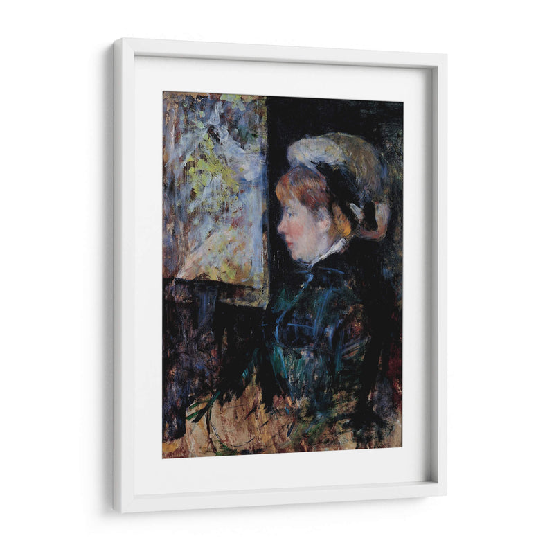 La visitante - Mary Cassatt | Cuadro decorativo de Canvas Lab