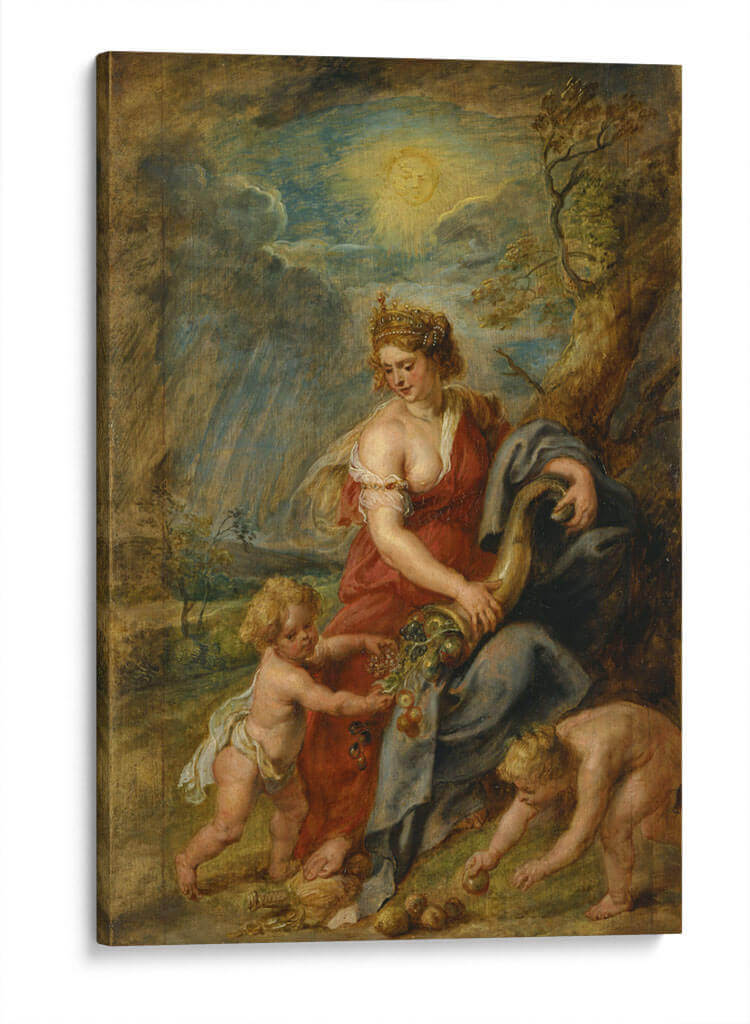 Abundancia - Peter Paul Rubens | Cuadro decorativo de Canvas Lab