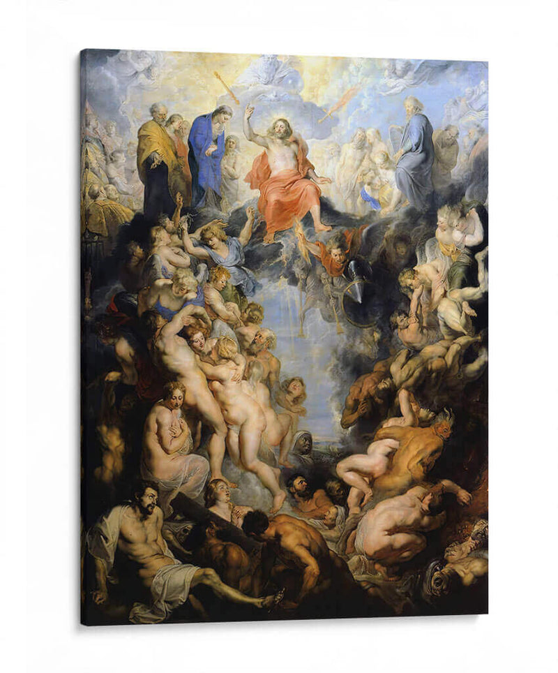 El gran juicio final - Peter Paul Rubens | Cuadro decorativo de Canvas Lab